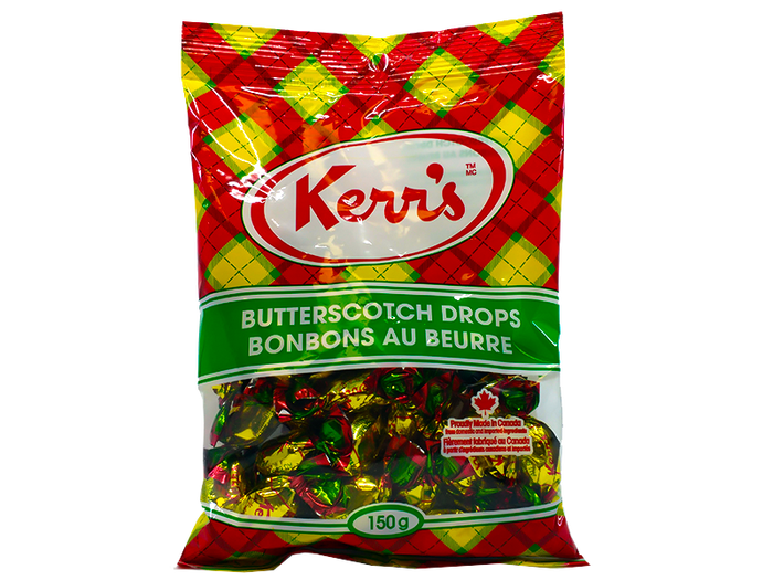 Kerr's Butterscotch Mints 150g/5.29oz, (Imported from Canada)