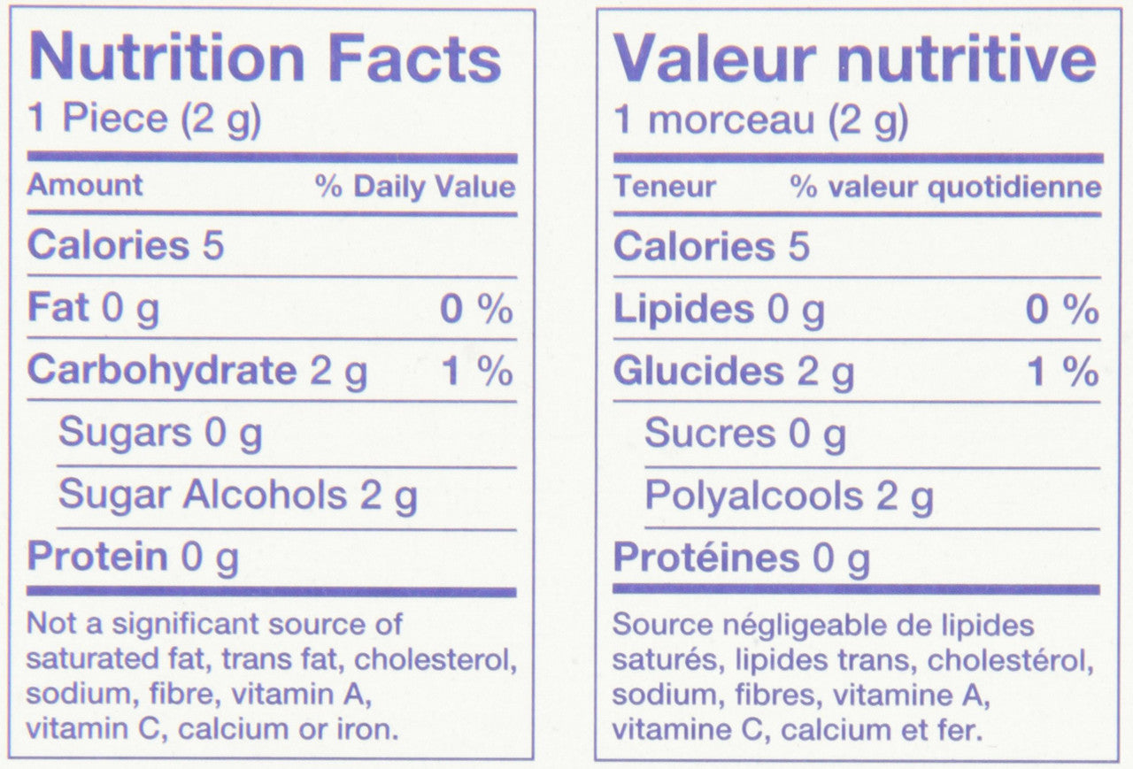 Juicy Fruit Sugar-Free Gum, Fruity Chews, Strawberry, 6x40ct, 240 Pieces {Imported from Canada}