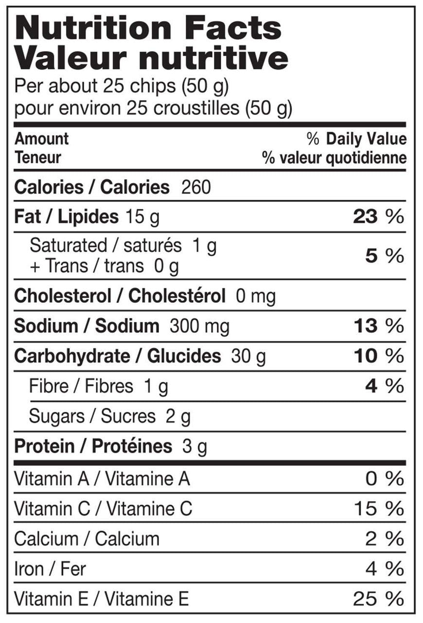 Old Dutch Creamy Dill Flavoured Rip-l Potato Chips, 255g/9 oz., {Imported from Canada}