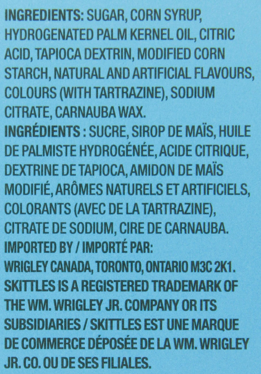 Skittles Tropical Gummy Candy, 61g/2.2oz., (36pk) {Imported from Canada} Caffeine Cams Coffee