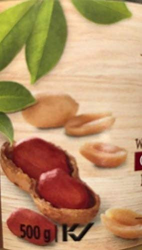 Great Value,Natural Crunchy Peanut Butter with CHIA Seeds & Coconut, 500g/17.6oz, {Imported from Canada}