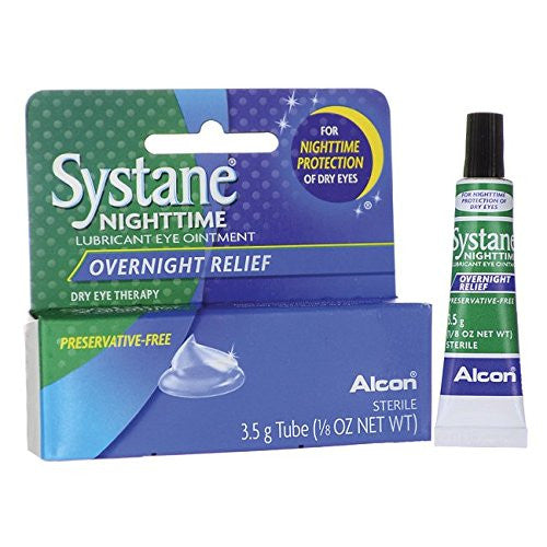 Systane Nighttime Lubricant Eye Ointment, 3.5 g {Imported from Canada}