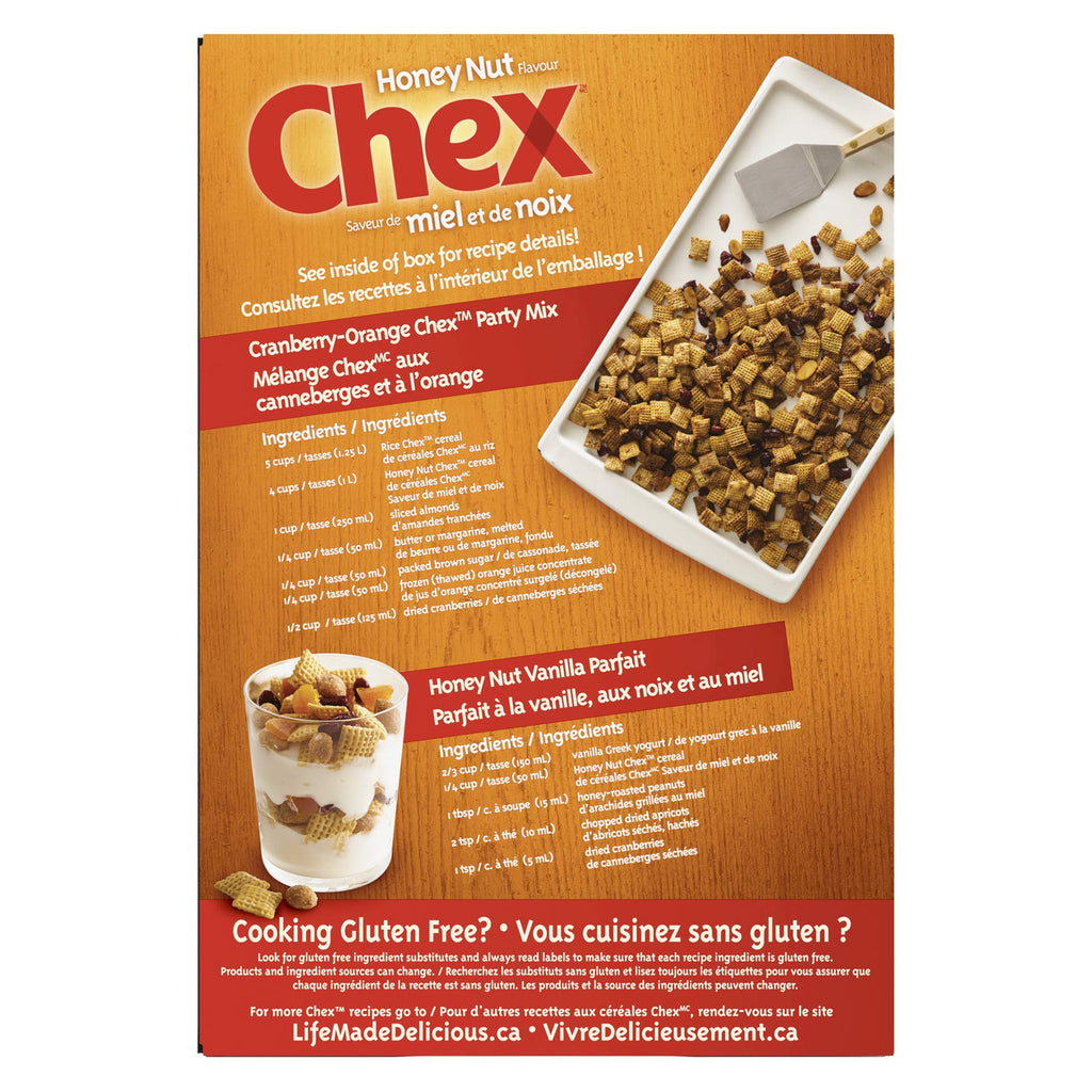 Chex Honey Nut Cereal, 395g/13.9oz, (Imported from Canada)