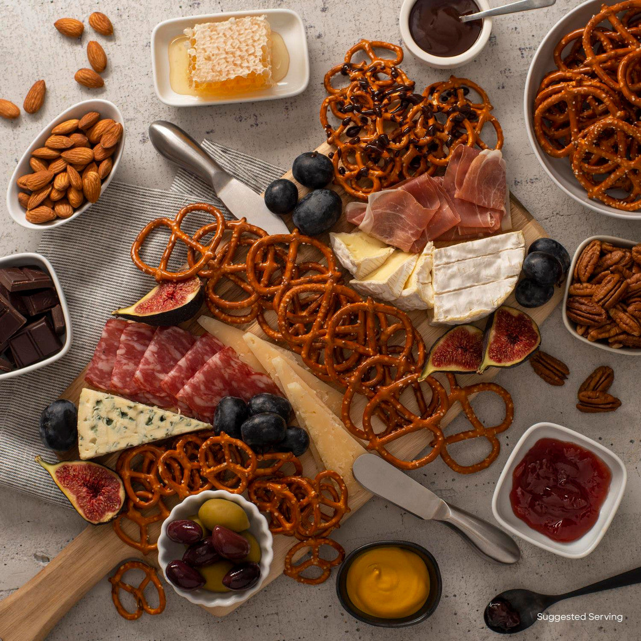 Rold Gold Classic Dipped Tiny Twists Pretzels, 198g/6.9 oz. - Charcuterie Board 