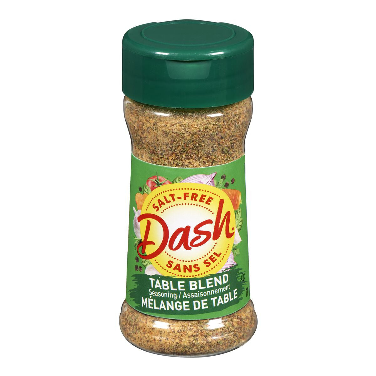 Dash Salt-Free Table Blend Seasoning, 70g/2.4 oz., Bottle {Imported from Canada}