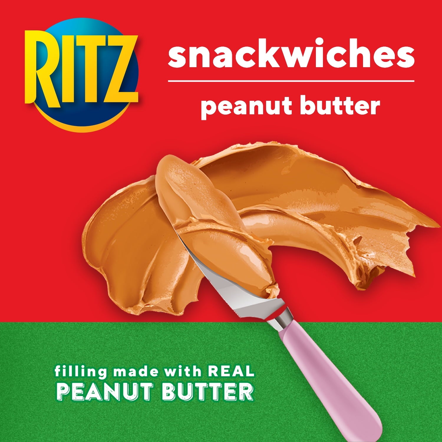 Ritz Snackwich Peanut Butter Crackers 