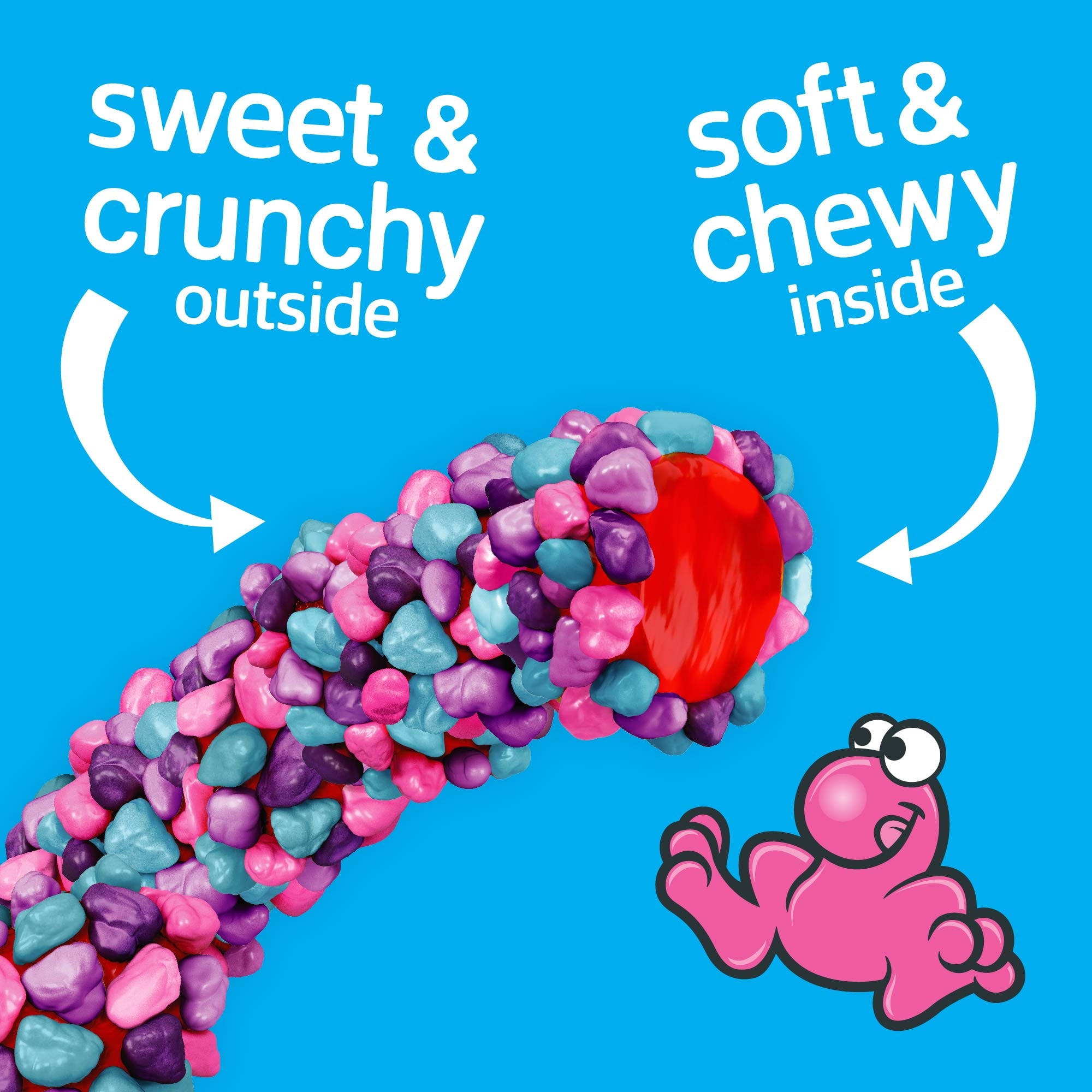 Nerds Berry Rope Candy texture description.
