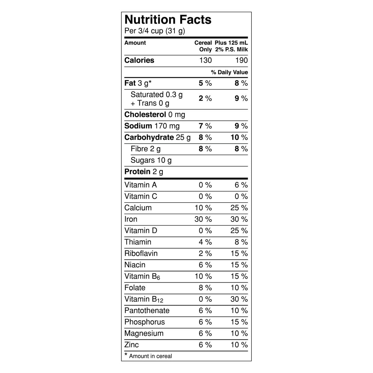 Cinnamon Toast Crunch Cereal, Family Size, 591g/20.8oz., {Imported from Canada}