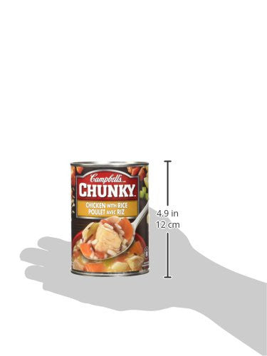 Campbell's Chunky Chicken with Rice Soup, 540mL/18.3 oz. (Imported from Canada)