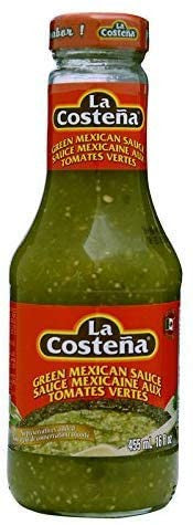 La Costena Green Mexican Sauce 455ml/15.4 oz.