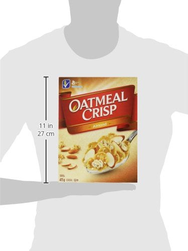 Oatmeal Crisp Almond, 475g/16.7oz, (Imported from Canada)