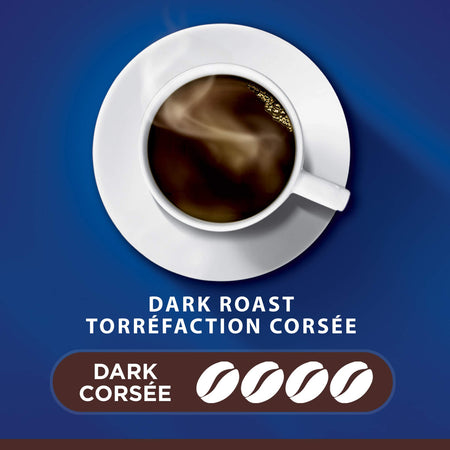 Maxwell House Dark Roast Keurig Coffee Pods, (30) 100% Compostable Pods, {Imported from Canada}