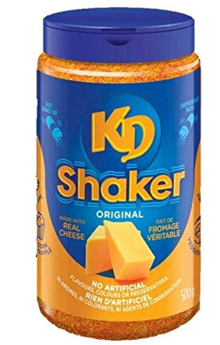 Original KD Shaker 500g/17.6oz, Real Cheese Powder, (Imported from Canada)