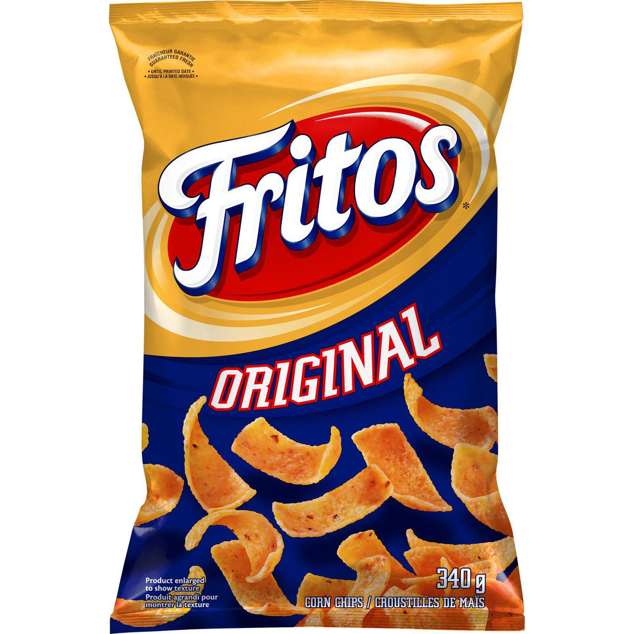 Fritos Original Corn Chips, 340g/12 oz., Bag, {Imported from Canada}
