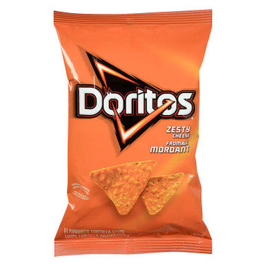 Doritos Zesty Cheese Tortilla Chips, 80g/2.8oz Bag, {Imported from ...