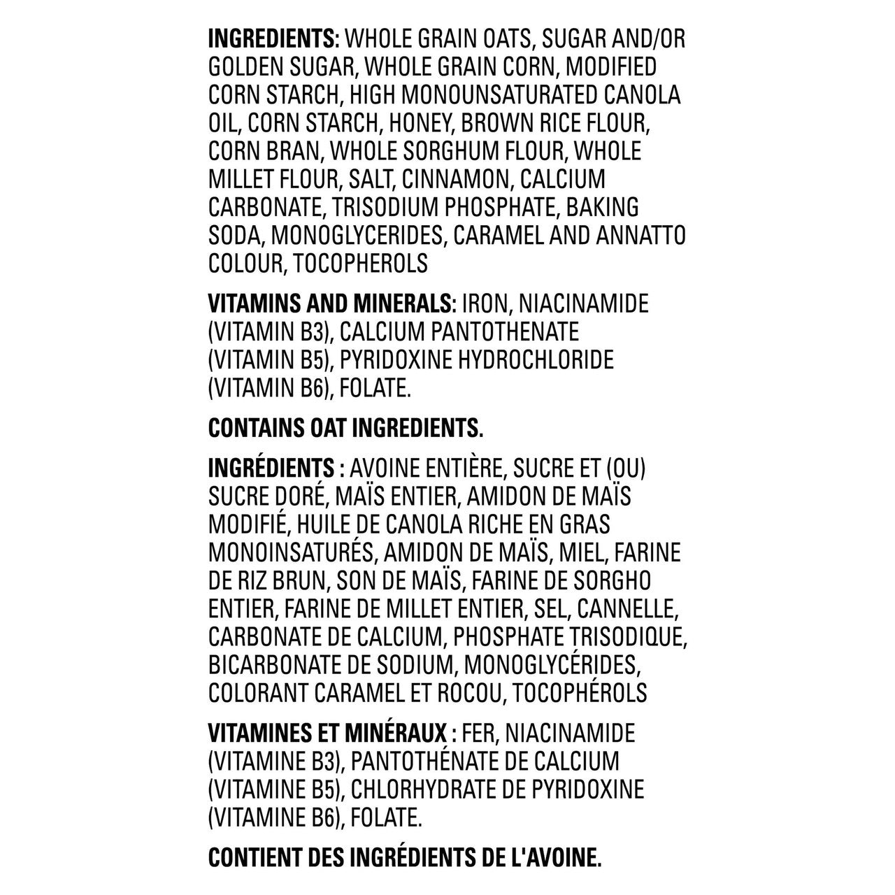 Cheerios Oat Crunch Cinnamon Cereal, 516g/18.2 oz., {Imported from Canada}