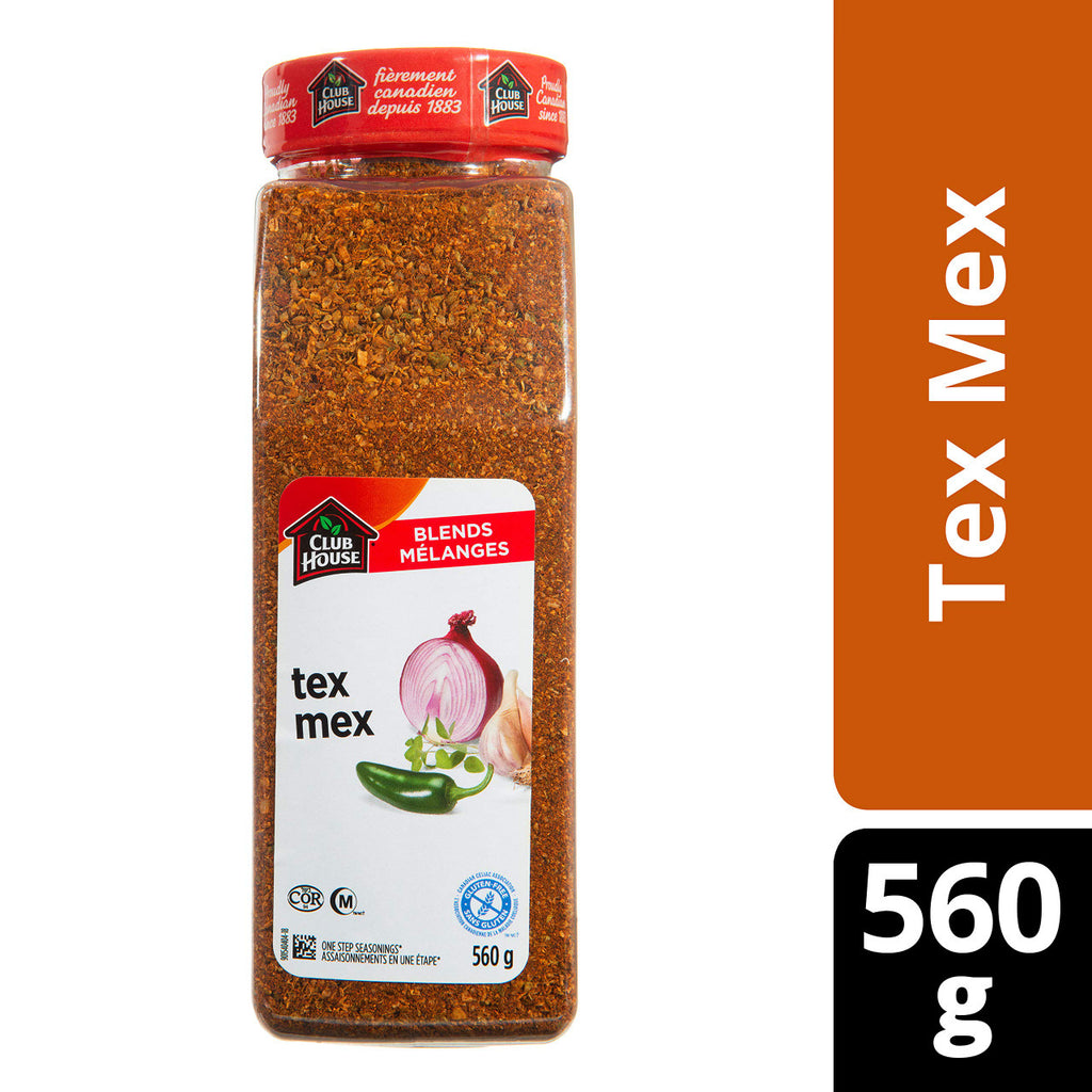 Club House Tex Mex Seasoning,  560g/19.75oz  {Imported from Canada}