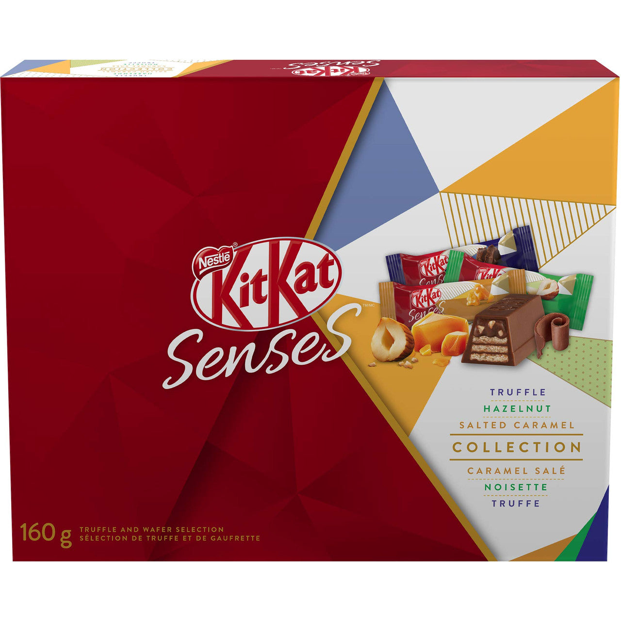 Nestle Kit Kat Senses 160g/5.6 oz, Chocolate, Truffles, Caramel {Imported from Canada}