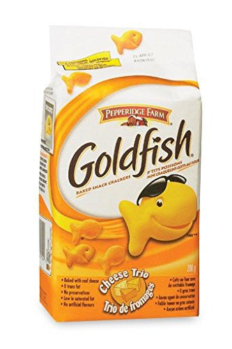 Pepperidge Farm Goldfish Baked Cheese Trio - 200g/7.1 oz {Imported from Canada}