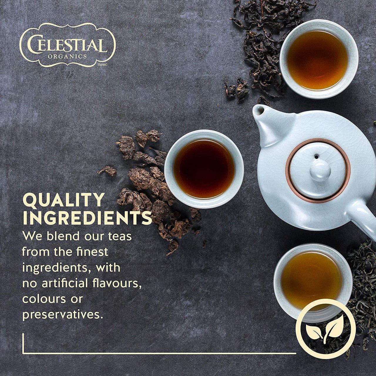 Celestial Seasonings Ginger & Turmeric Organic Herbal Tea, 18 Tea Bags per Box, 1 Box {Imported from Canada}