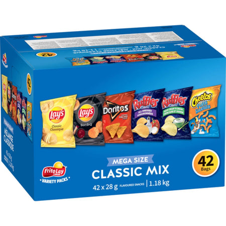 Frito Lay Chips Mega Size Classic Mix front