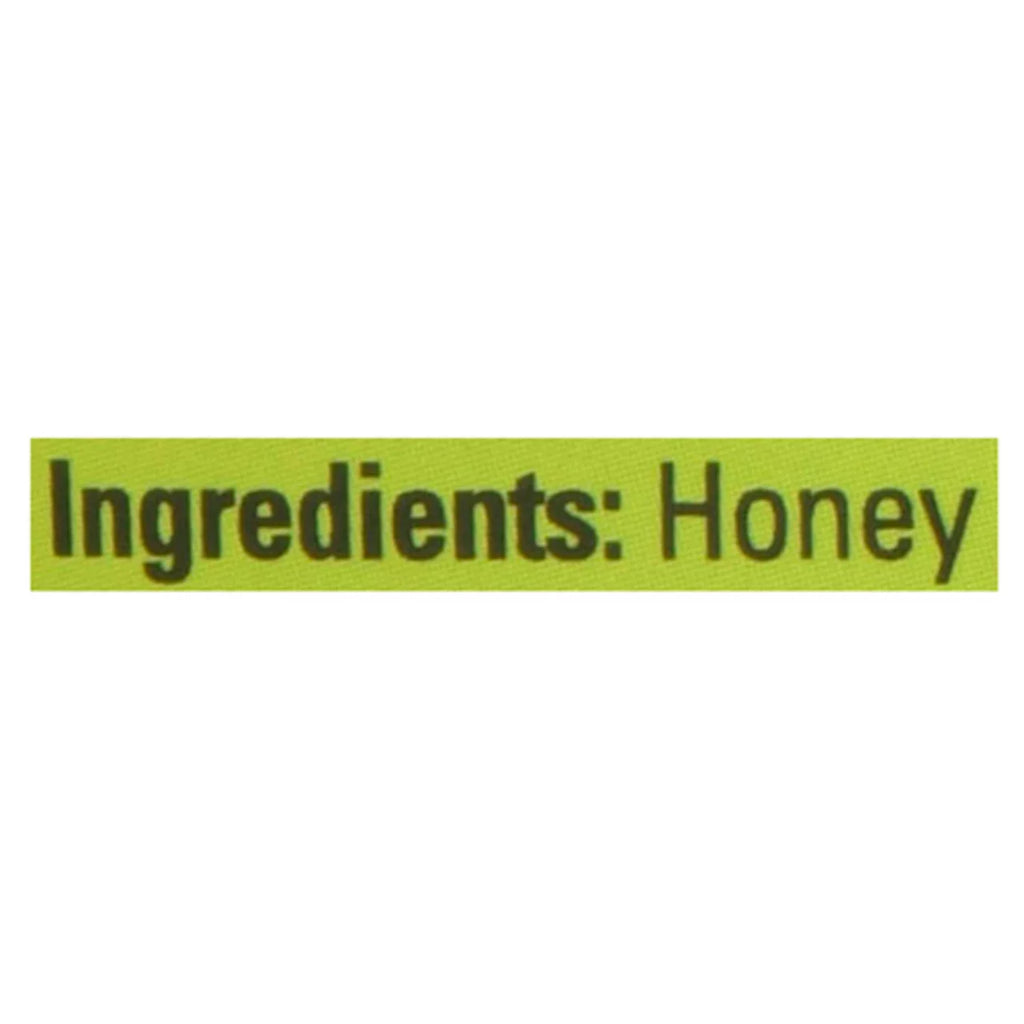 BeeMaid Honey 100% Canadian Pasteurized Pure Liquid Honey 1kg/2.2 lbs., Bottle, ingredients label.