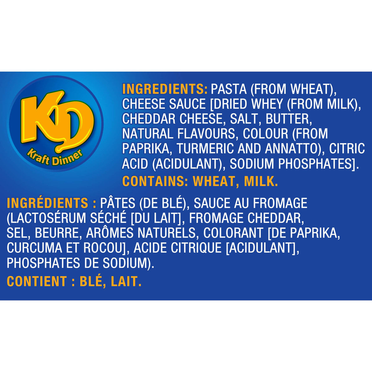 KD Kraft Dinner Original Macaroni and Cheese, 900g/31.74 Ounces {Imported from Canada}