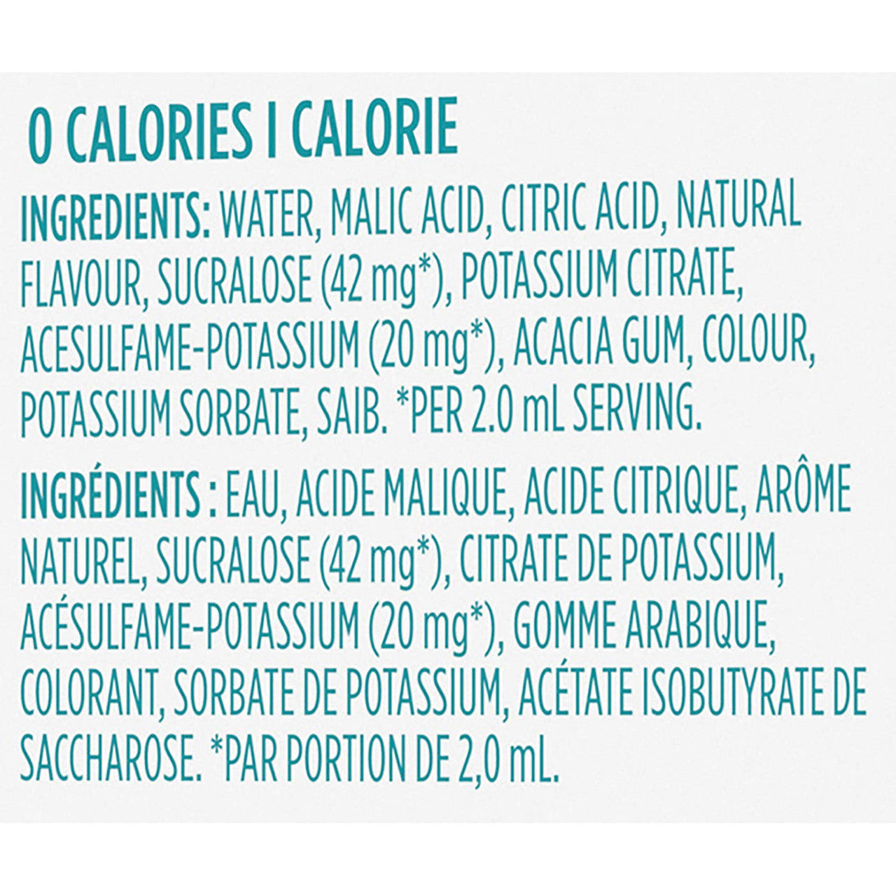 Crystal Light Liquid Drink Mix, Blueberry Razz, 48mL/1.6 oz. (16pk) {Imported from Canada}