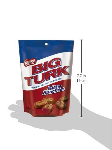 Nestle Big Turk Bites 180g/6.3oz, Bag {Imported from Canada}