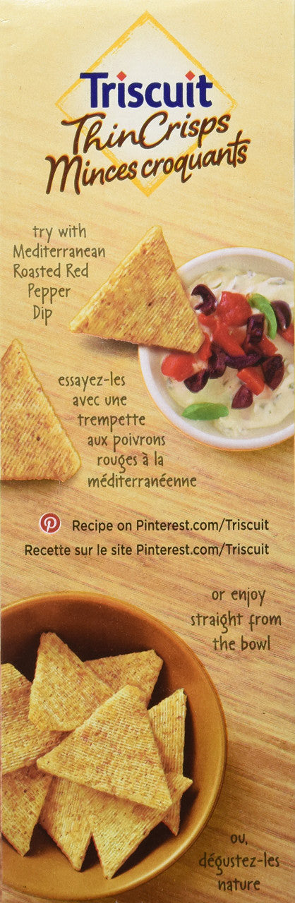 Triscuit Thin Crisps, Parmesan Garlic, 200g/7.1oz {Imported from Canada}