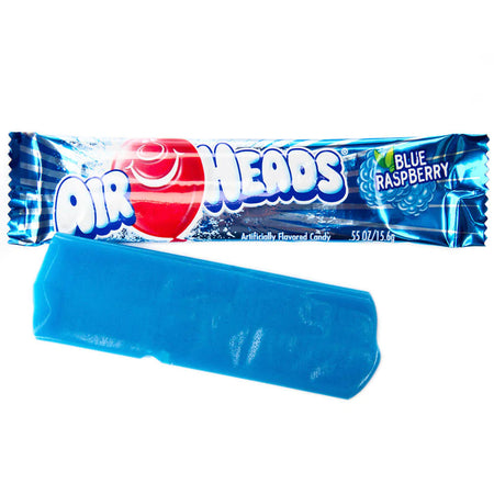 Airheads Candy Individually Wrapped Bars, Blue Raspberry, 0.55 Ounce (Pack of 36) {Imported from Canada}