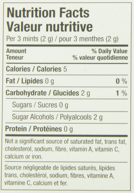 Excel Mints Peppermint, 34gm Tin, 8 Count (Imported from Canada)