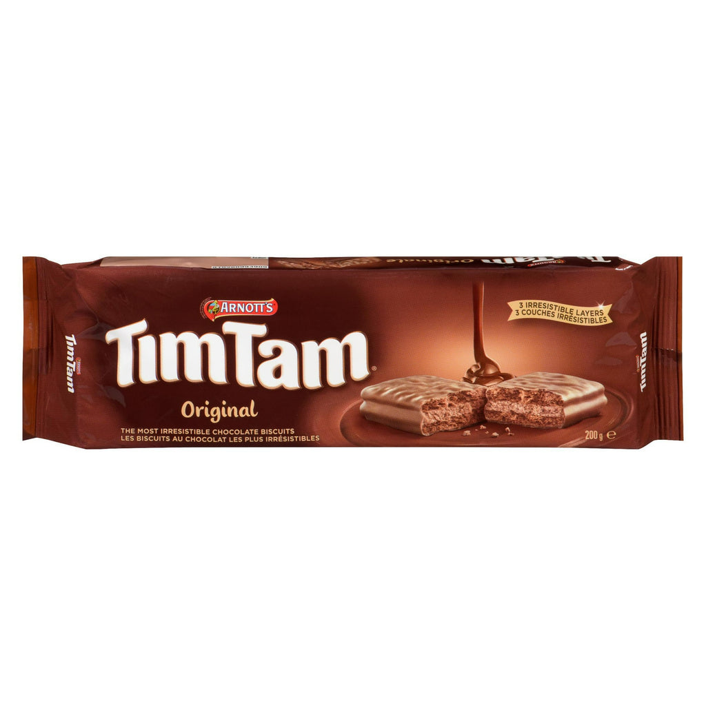 Arnott's Tim Tam Milk Chocolate Biscuits, 175g/6.2oz