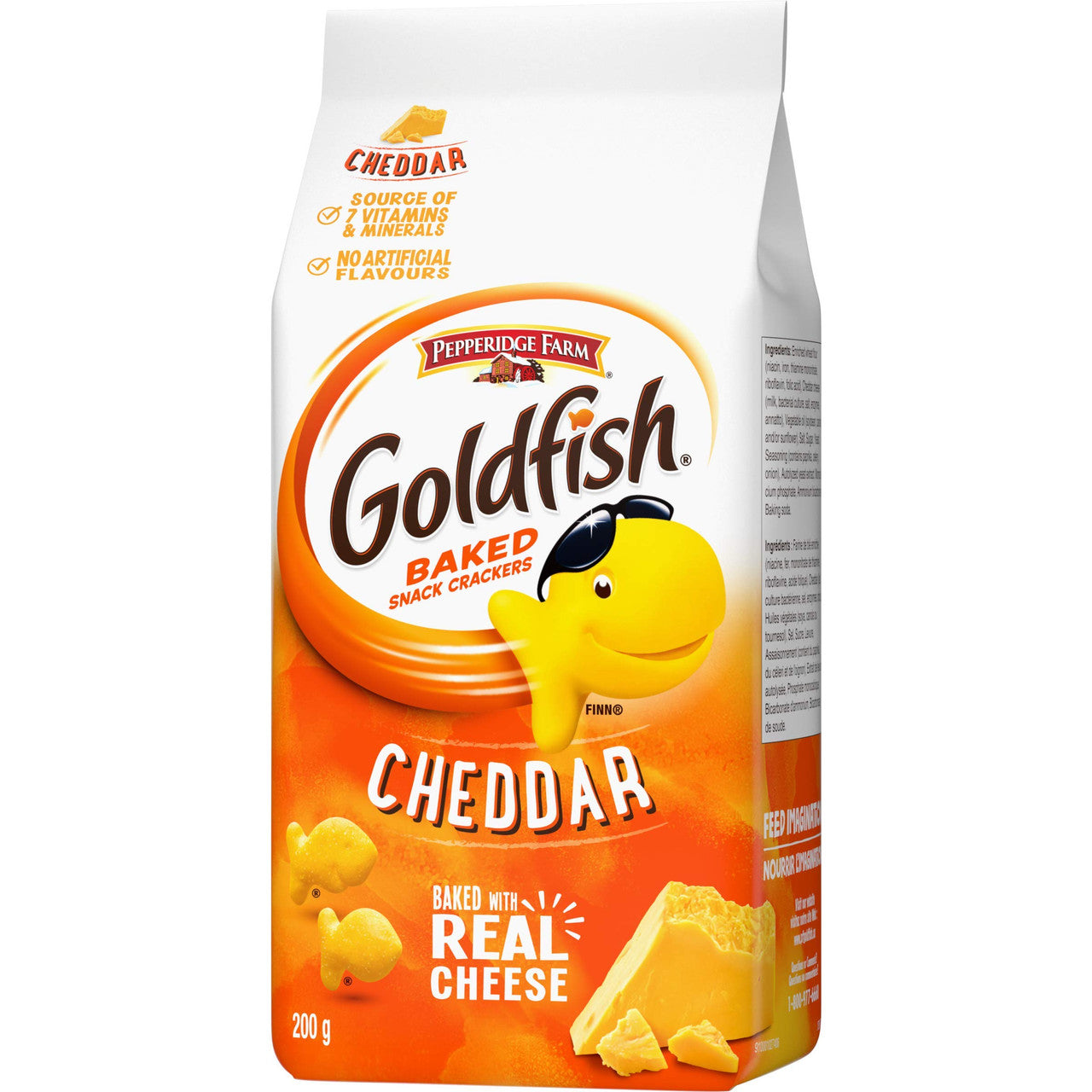 Pepperidge Farm Goldfish Cheddar Crackers, 200g/7oz, {Imported from Canada}