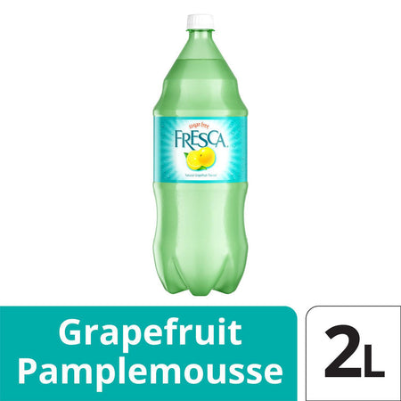 Fresca Soda 2L/67.6 fl.oz Bottle, Made by Coca Cola {Imported from Canada}
