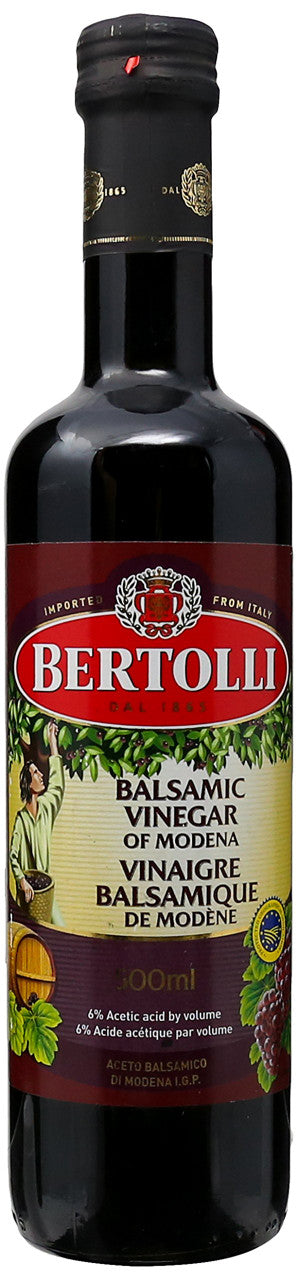 Bertolli Balsamic Vinegar, 500ml/16.9 fl. oz., {Imported from Canada}