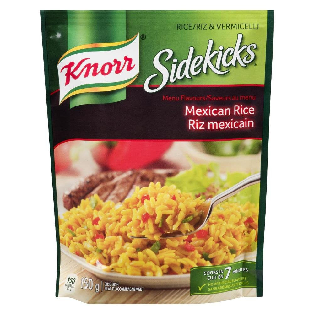 Knorr Sidekicks Mexican Rice  150g/5.3 oz., {Imported from Canada}