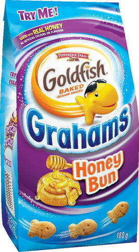 Pepperidge Farm Goldfish Honey Bun Grahams, 180g/6.3oz, (Imported from Canada)