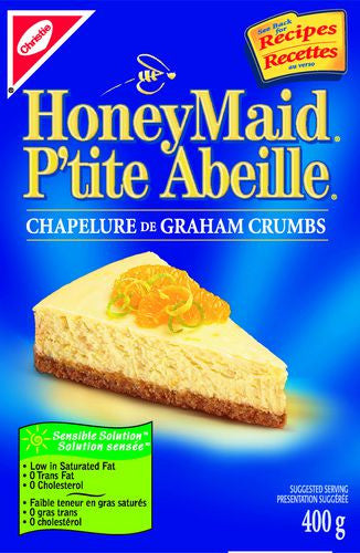 Christie Honey Maid, Graham Crumbs, 400g/14.1oz., {Imported from Canada}