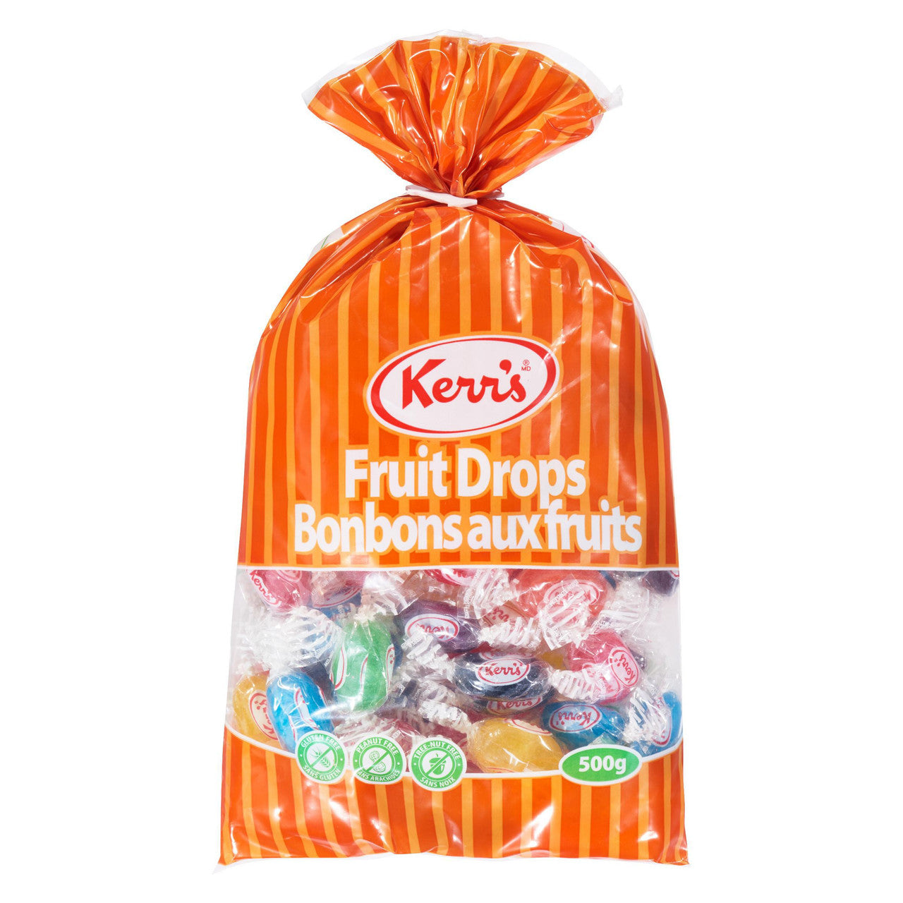 Kerr's Fruit Drops Various Flavours (500g/17.6 oz) Bag {Imported from Canada}