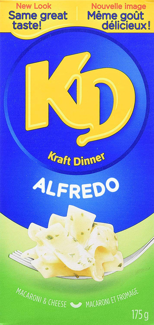 KD Kraft Alfredo Macaroni And Cheese, 175g/6.2oz. (Imported from Canada