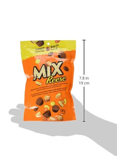 Reese Chocolate and Peanut Snack Mix 170g/6 oz, (Imported from Canada)