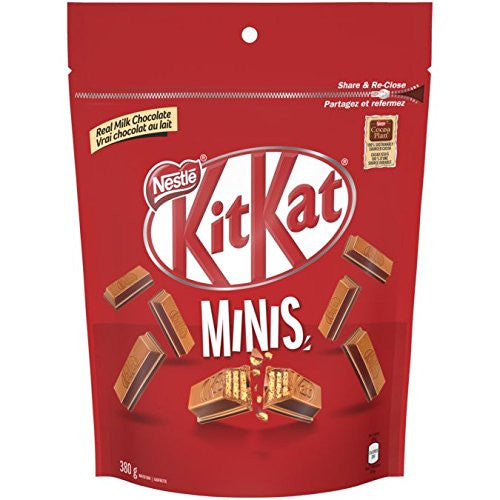 Kit Kat Minis 380g/13.4 oz., Pouch {Imported from Canada}