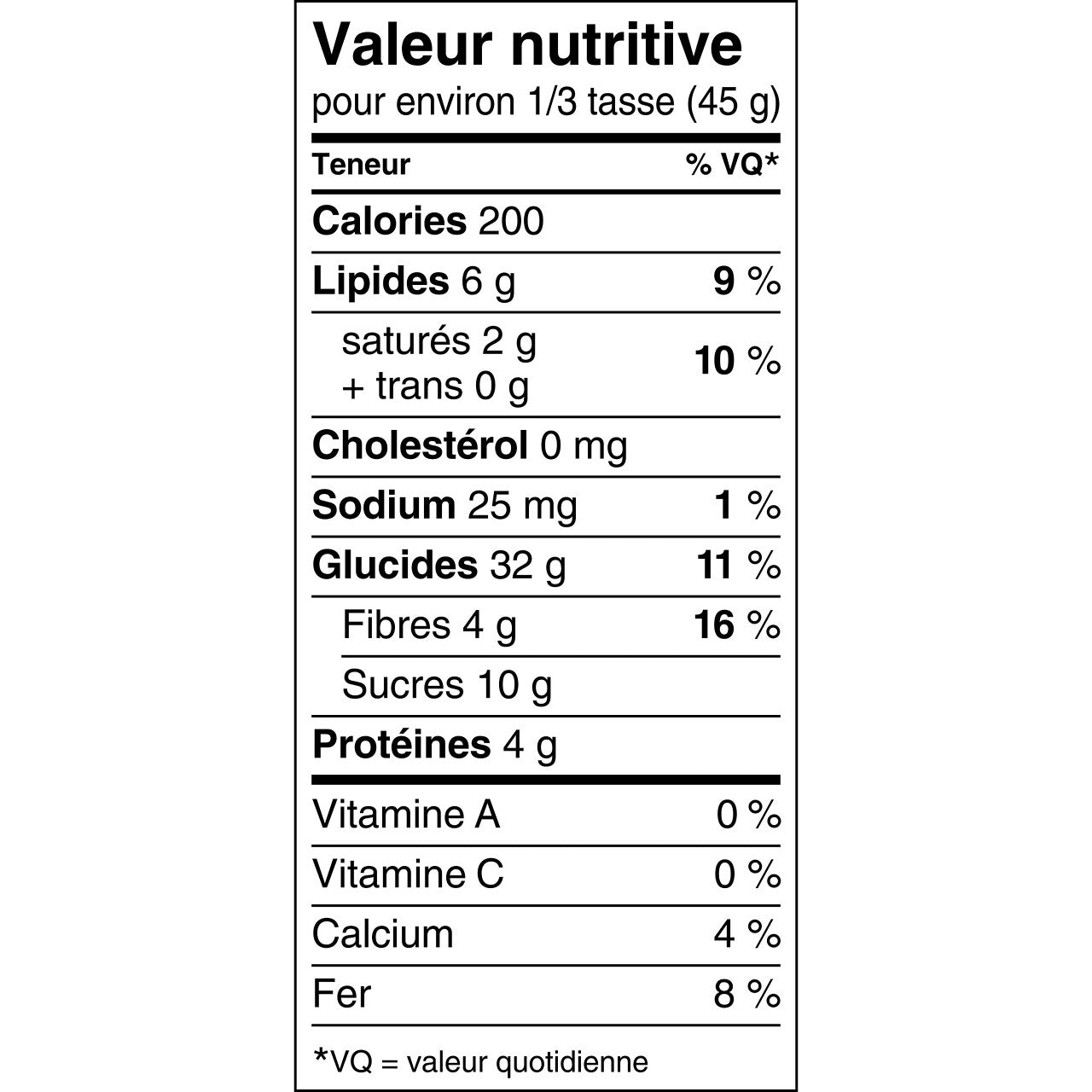 QUAKER HARVEST CRUNCH Apple Crumble Flavour Granola Cereal, 470g/16.6 oz., (Pack of 16) {Imported from Canada}