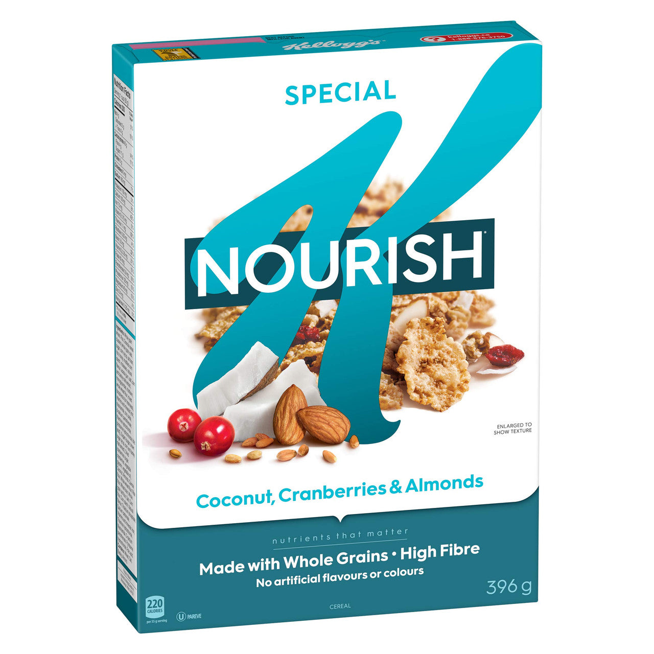 Kellogg's Special K Nourish Coconut, Cranberries and Almonds, Cereal 396g/14oz., {Imported from Canada}