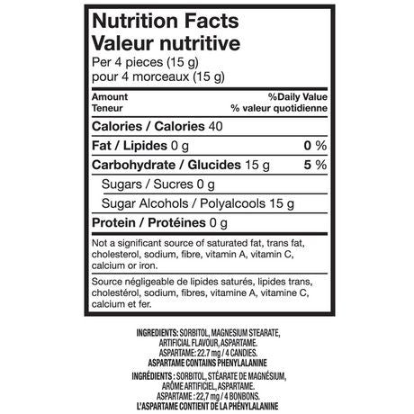 LifeSavers No Sugar Added Wint-O-Green - (70g / 2.5oz) (Imported from Canada)