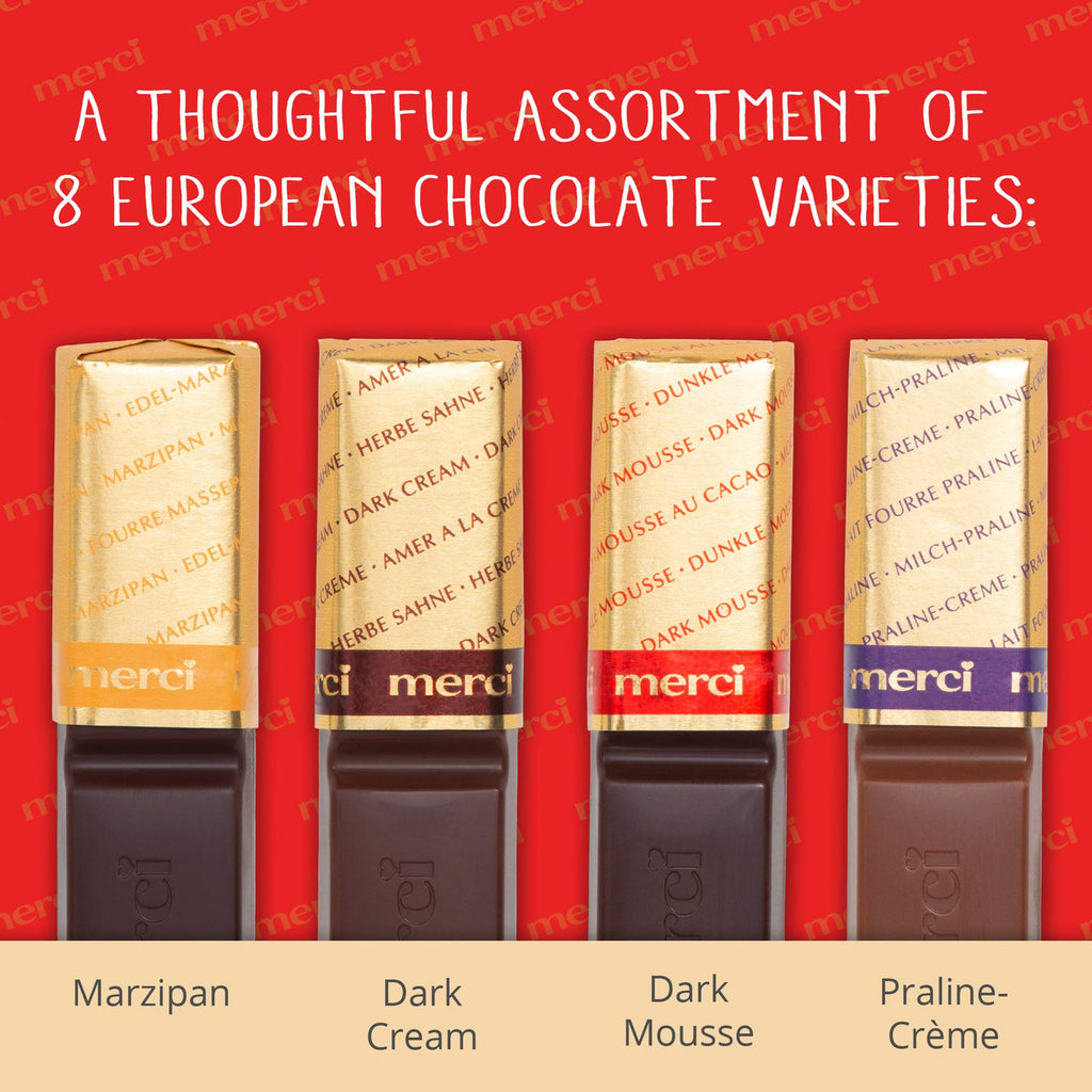 Merci European Chocolates, 7 Ounce Box,  {Imported from Canada}