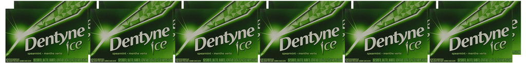 Dentyne Ice Bubble Gum, Spearmint, 12 Count {Imported from Canada}