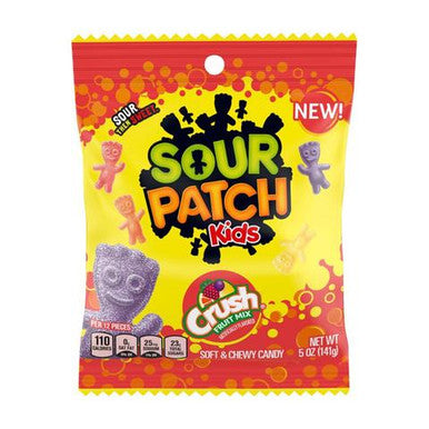 Maynards Sour Patch Kids Candy, Crush Soda Fruit Mix, 185g/6.5oz.,{Imported from Canada}