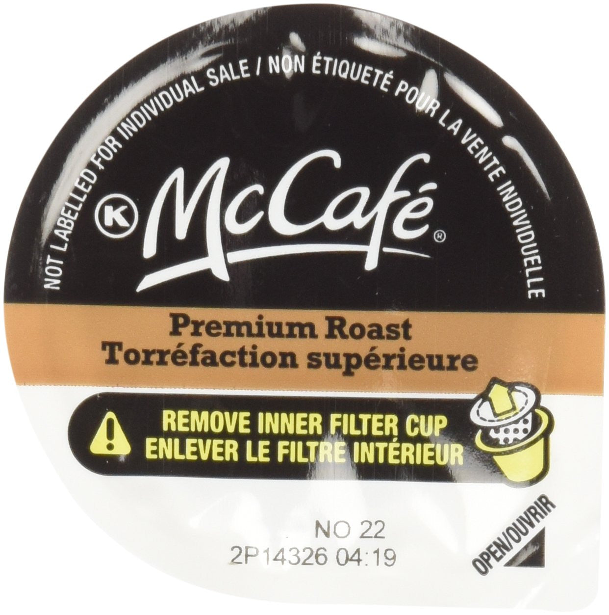 McCafe K-Cup Premium Coffee for Keurig, Medium Dark Roast, 12 Count, {Imported from Canada}
